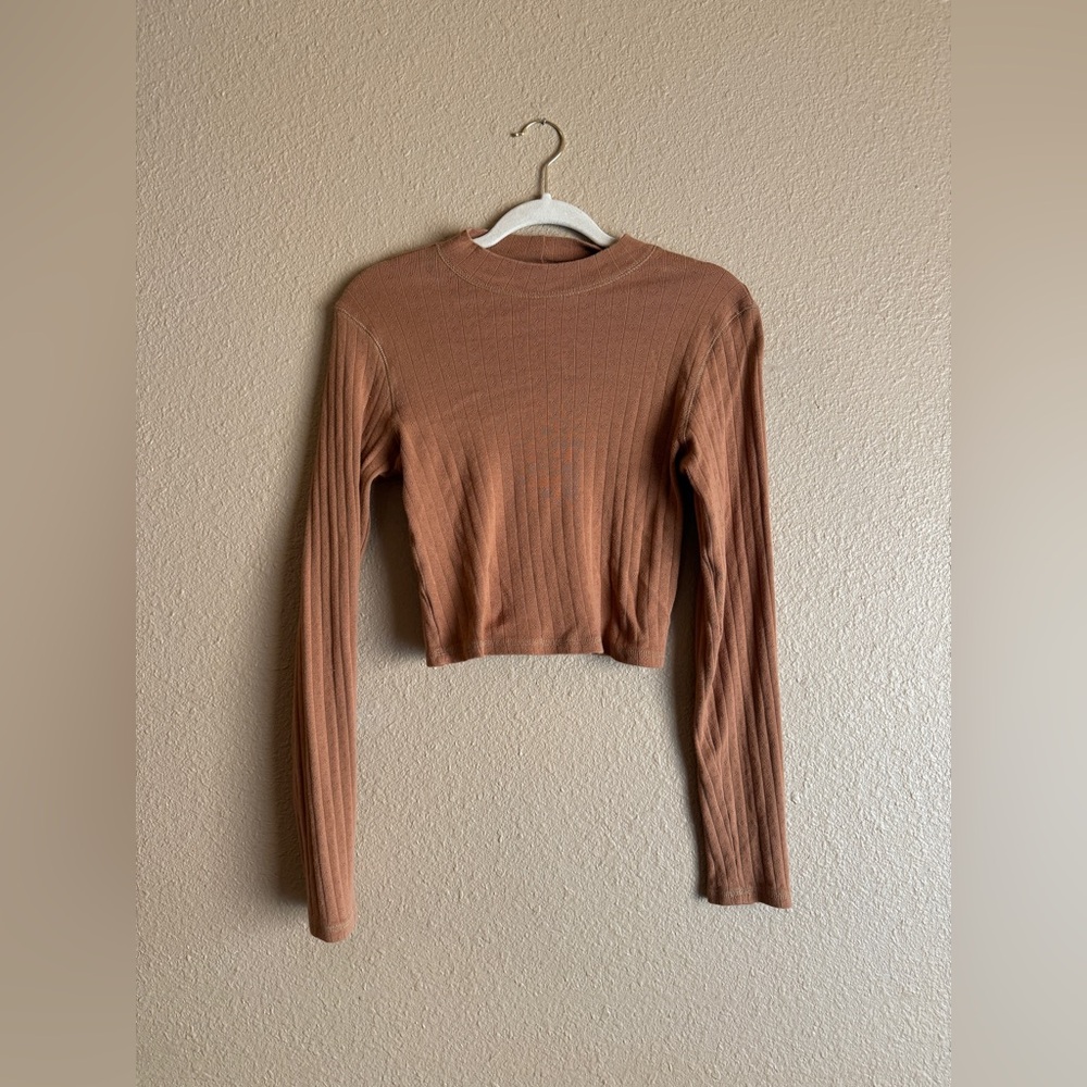 American Eagle Cropped Turtle Neck